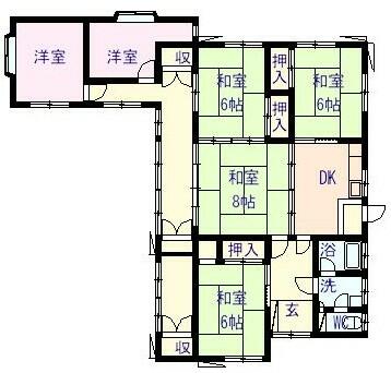 群馬県藤岡市の一戸建て | 350万円 | 6DK | 248.93m² | Akiyama house finder