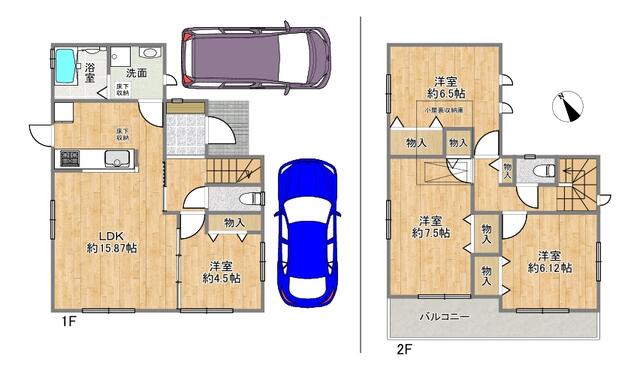 兵庫県三木市の一戸建て | 2590万円 | 4LDK | 141.09m² | Akiyama house finder