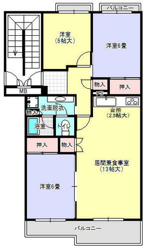 久喜市桜田 中古マンション 写真2