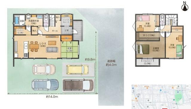 愛知県一宮市の一戸建て | 2680万円 | 4LDK | 182.68m² | Akiyama house finder