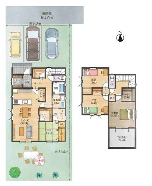 愛知県一宮市の一戸建て | 2680万円 | 4LDK | 194.98m² | Akiyama house finder