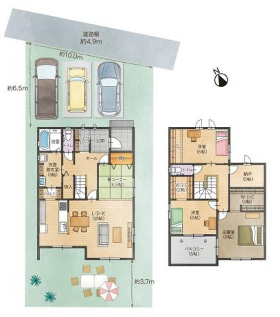 house for sale in Konan, Aichi | ¥29,800,000 | 4SLDK | Akiyama house…
