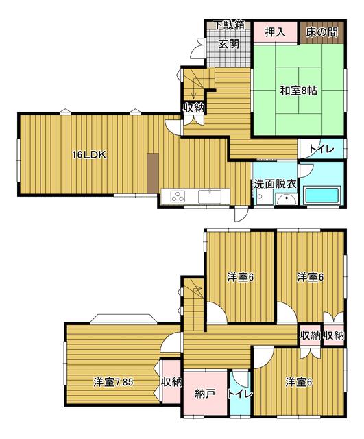 house for sale in 綴喜郡宇治田原町, Kyoto | ¥12,000,000 | 5LDK | Akiyama hous…
