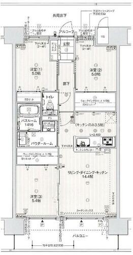 アルファステイツ鳥取行徳_間取り_0