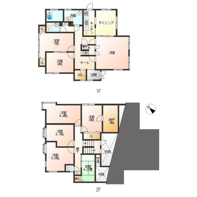 house for sale in 箕面市, Osaka | ¥129,900,000 | 6LDK | Akiyama house fi…