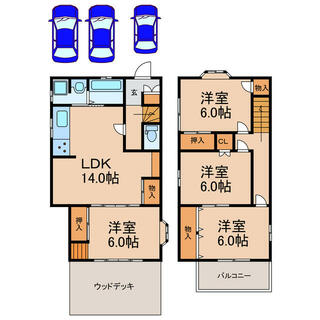 間取り：223039007324