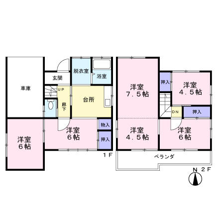 house for sale in 土浦市, Ibaraki | ¥6,800,000 | 6DK | Akiyama house fin…