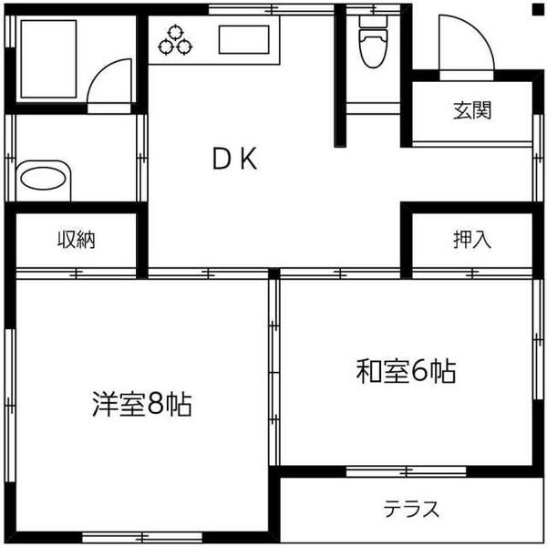 detached 茨城県結城郡八千代町大字大戸新田
物件地図