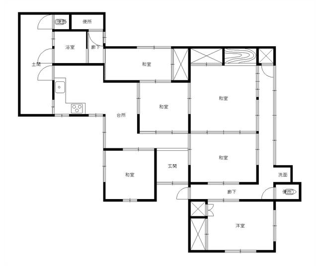 house for sale in 四国中央市, Ehime | ¥1,500,000 | 5DK | Akiyama house fin…