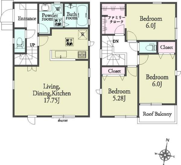 detached 埼玉県北葛飾郡松伏町田中３丁目

地図を見る