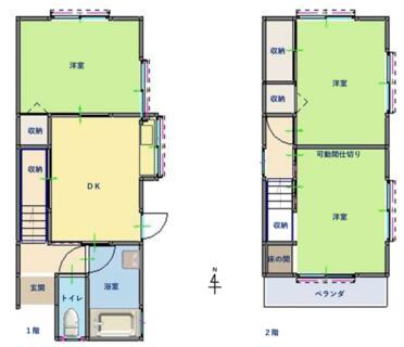 間取り：227101599897