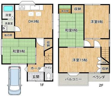 間取り：227102552459