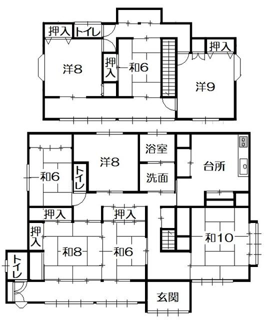 群馬県高崎市の一戸建て | 1495万円 | 8DK | 752.43m² | Akiyama house finder