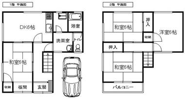 間取り：227101634905