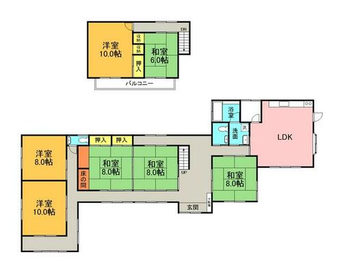 detached 福島県南相馬市原町区上高平字竹下