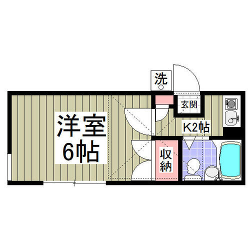 シティパレス東住藤金_間取り_0