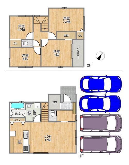 兵庫県神戸市の一戸建て | 3298万円 | 4LDK | 139.87m² | Akiyama house finder