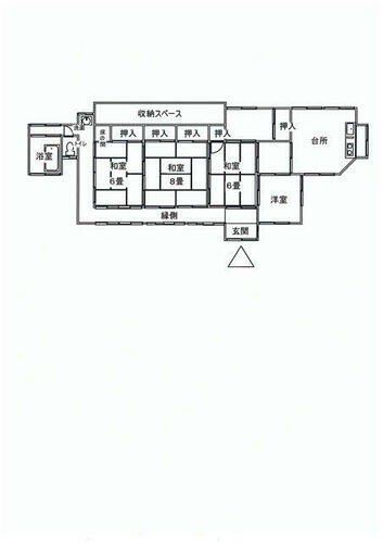 Used Detached House, 山梨県 西八代郡市