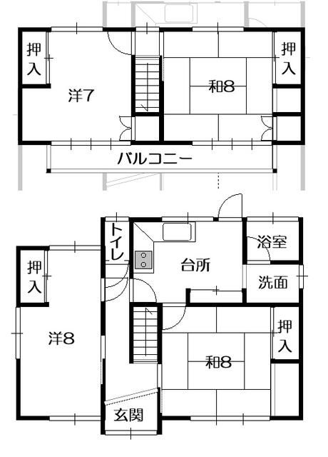 群馬県高崎市の一戸建て | 490万円 | 4K | 173.85m² | Akiyama house finder