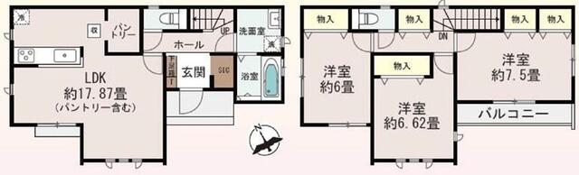 群馬県高崎市の一戸建て | 4390万円 | 4LDK | 115.47m² | Akiyama house finder
