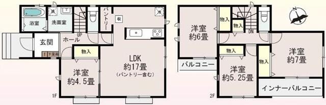 群馬県高崎市の一戸建て | 3190万円 | 4LDK | 149.92m² | Akiyama house finder