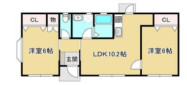 間取り：204011236308