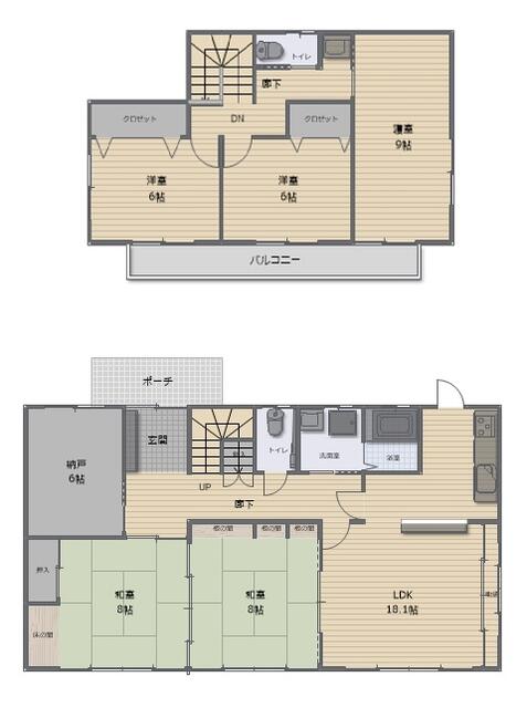 福島県郡山市の一戸建て | 1180万円 | 5SLDK | 312.46m² | Akiyama house finder