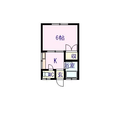 コーポ富士_間取り_0