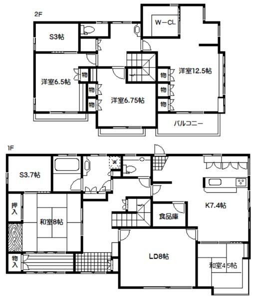 埼玉県本庄市の一戸建て | 2480万円 | 5SLDK | 384.36m² | Akiyama house finder