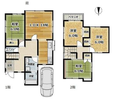 間取り：226076970109