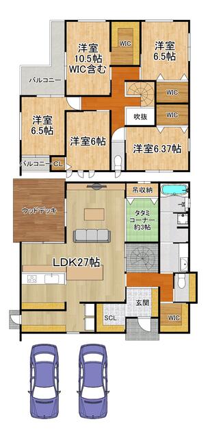 京都府長岡京市の一戸建て | 8280万円 | 5LDK | 171.77m² | Akiyama house finder