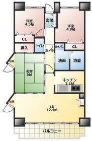 ロイヤルシャトー徳王　６階