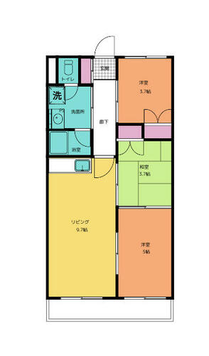 コートロイヤル_間取り_0