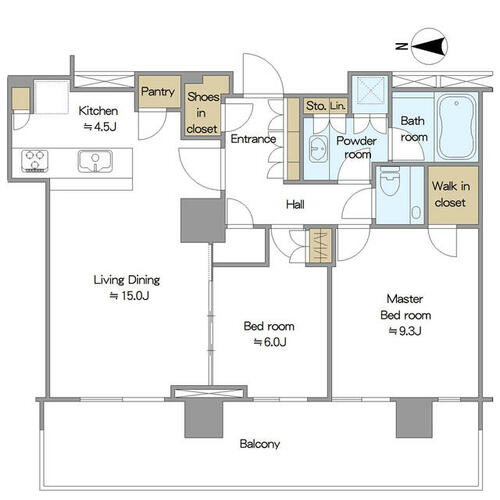 HARUMI FLAG PARK VILLAGE T棟_間取り_0