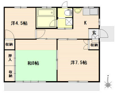 間取り：204011330526