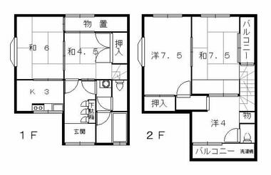 間取り：227102345869