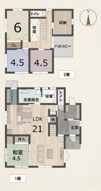 島根県出雲市の一戸建て | 2500万円 | 4SLDK | 238.15m² | Akiyama house finder