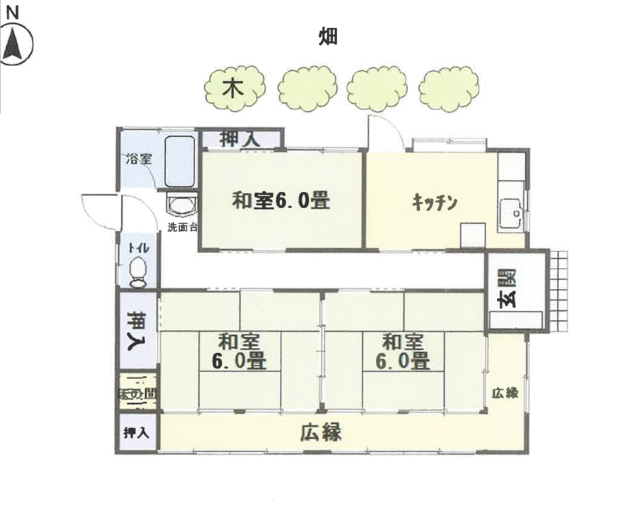 house for sale in Uwajima, Ehime | ¥7,000,000 | 3DK | Akiyama house f…