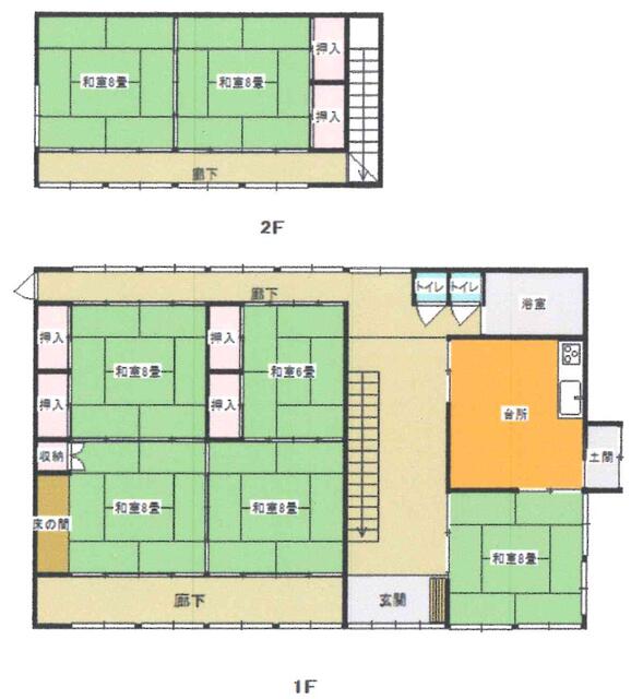新潟県新潟市の一戸建て | 800万円 | 7DK | 527.14m² | Akiyama house finder