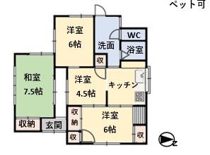 間取り：221014927357