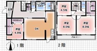 間取り：223039664383