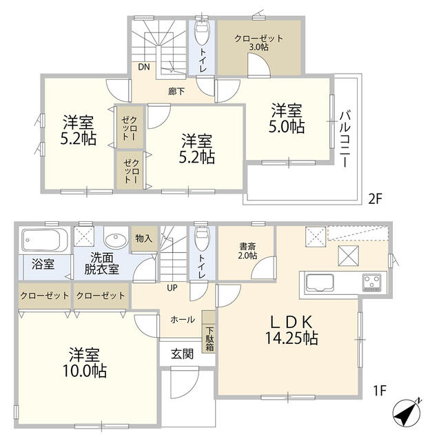 埼玉県北本市の一戸建て | 3298万円 | 4LDK | 239.21m² | Akiyama house finder