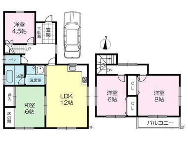 間取り：227102659524