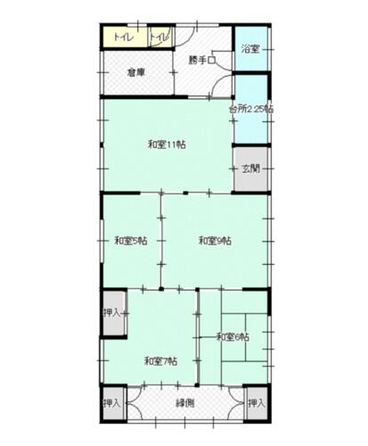 detached 福島県郡山市湖南町福良字中町