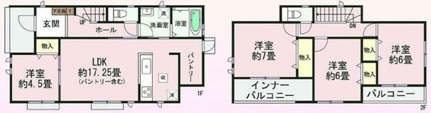 群馬県渋川市の一戸建て | 2590万円 | 4LDK | 193.49m² | Akiyama house finder