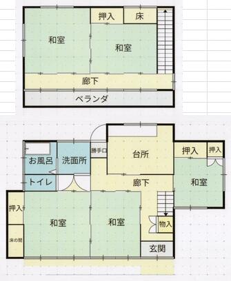 detached 茨城県筑西市花田