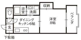 ウエストコート 206 ｜ 石川県金沢市西念３丁目（賃貸マンション1DK・2階・32.00㎡） その3