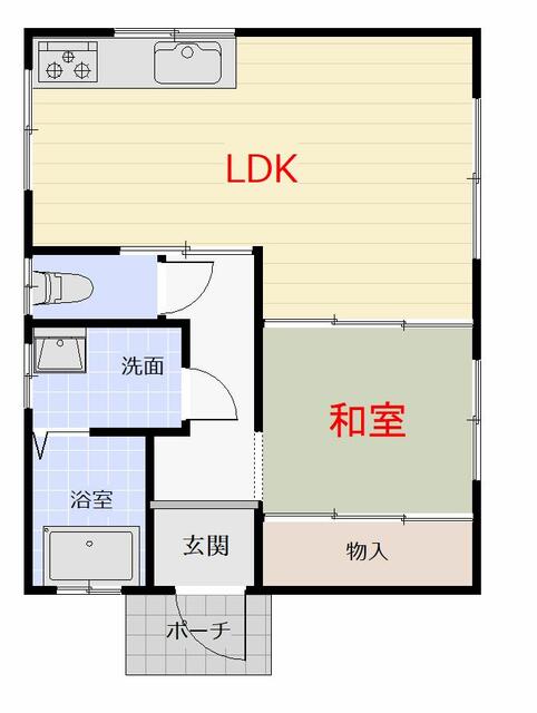 house for sale in 高岡郡佐川町, Kochi | ¥7,500,000 | 1LDK | Akiyama house f…