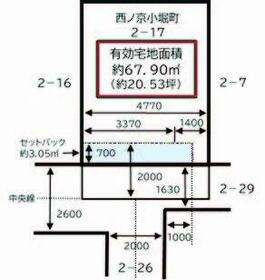 京都府京都市中京区西ノ京小堀町
