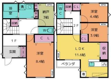 間取り：204011973175